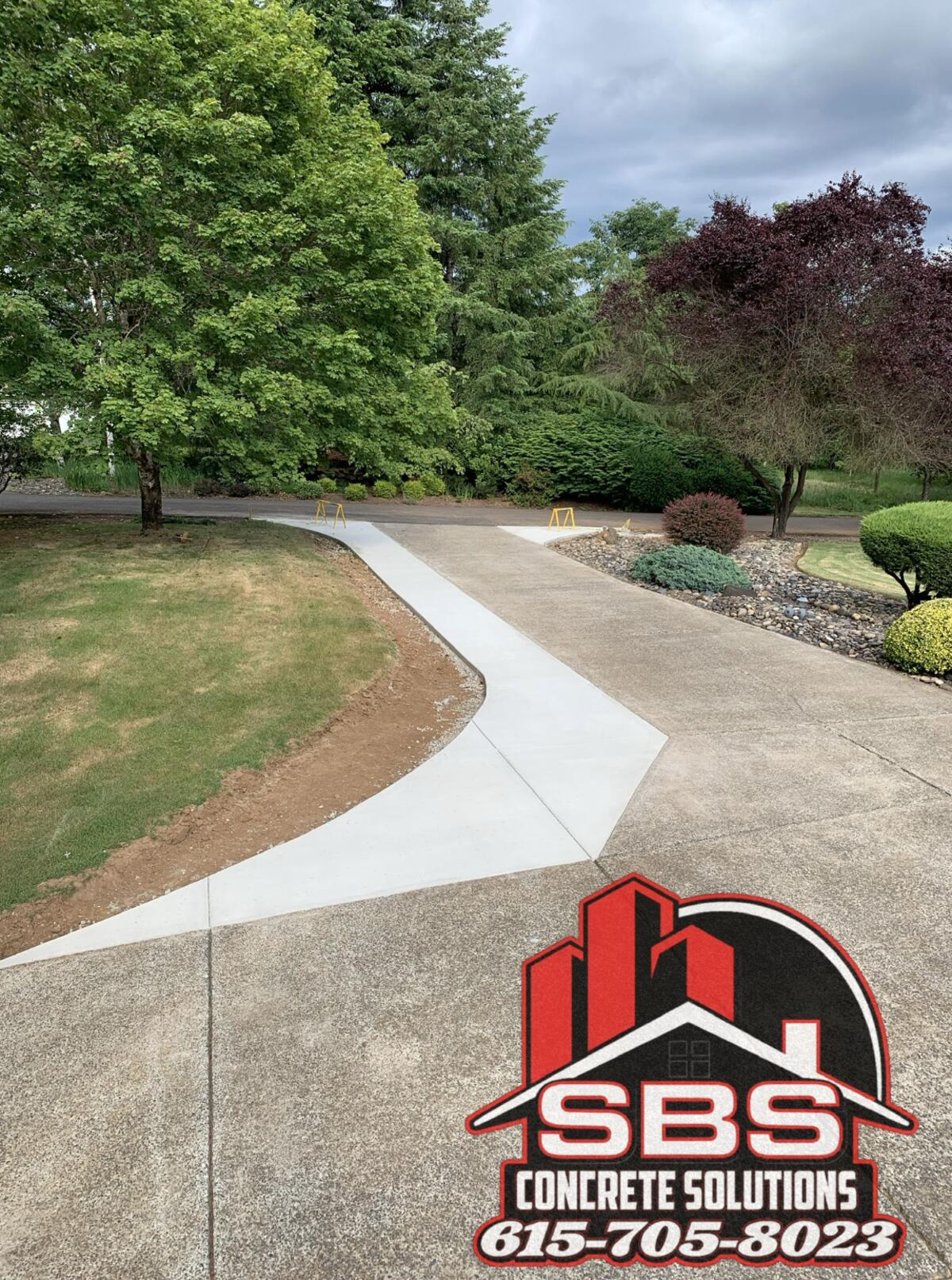 Concrete walkway and patio Maury County TN
